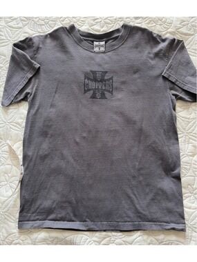 Men's Vintage West Coast Choppers Double Sided Graphic Tee (Size Medium)#0088